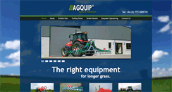 Desktop Screenshot of agquip.com