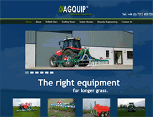 Tablet Screenshot of agquip.com